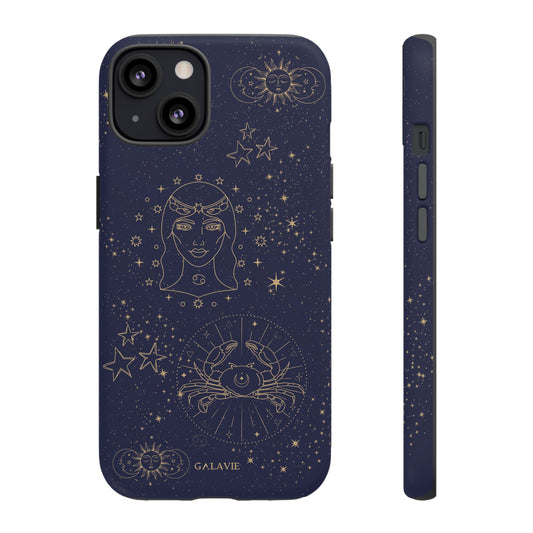 Cancer Zodiac Phone Case – Navy