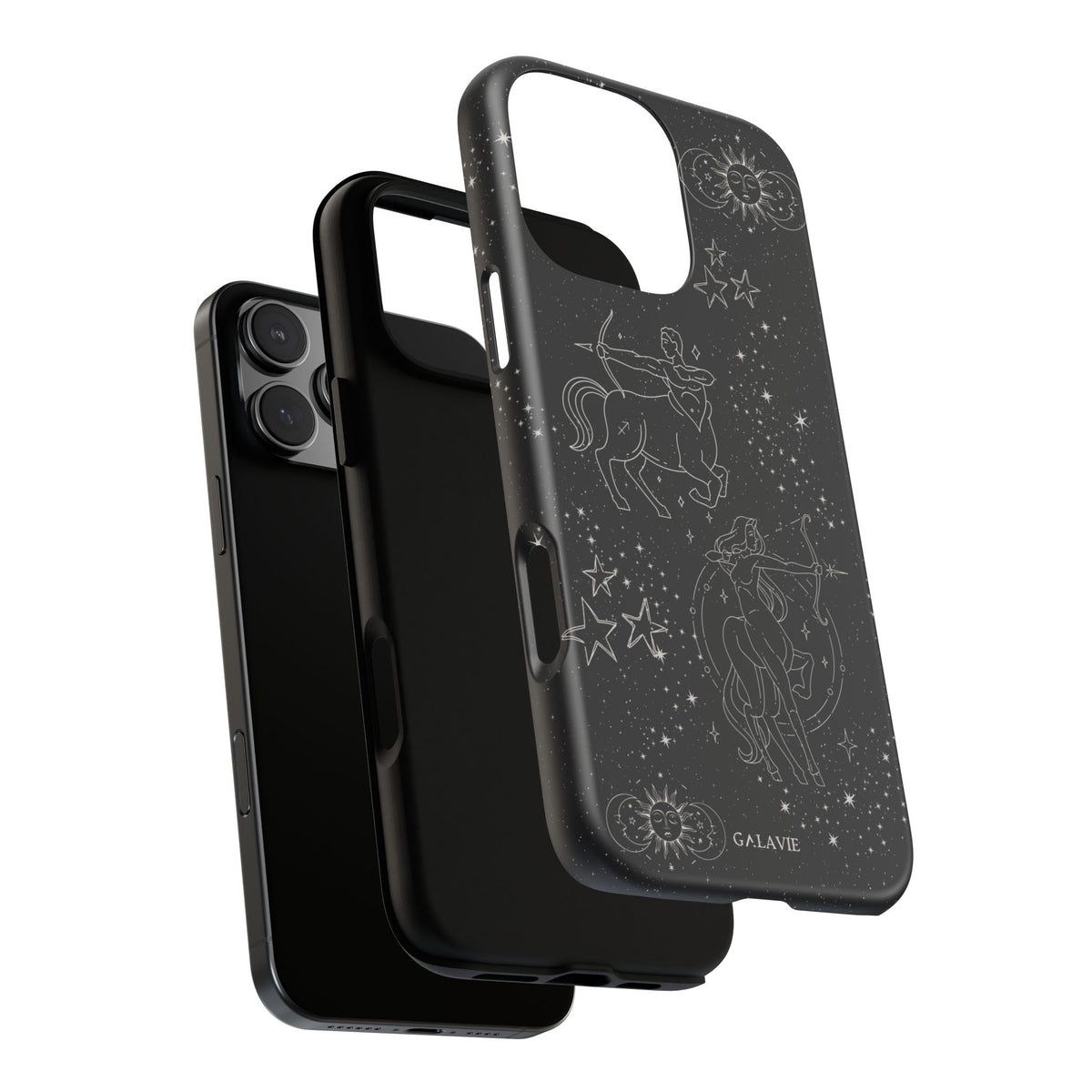 Sagittarius Zodiac Phone Case – Noir