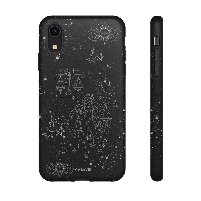 Libra Zodiac Phone Case – Noir