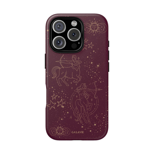 Sagittarius Zodiac Phone Case – Merlot