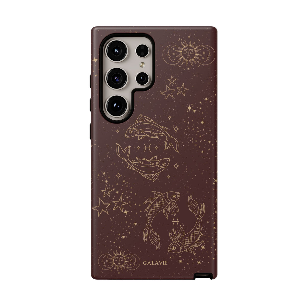 Pisces Zodiac Phone Case – Chocolate