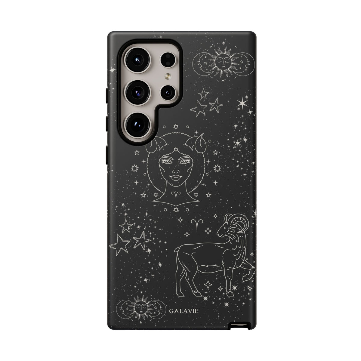 Aries Zodiac Phone Case – Noir