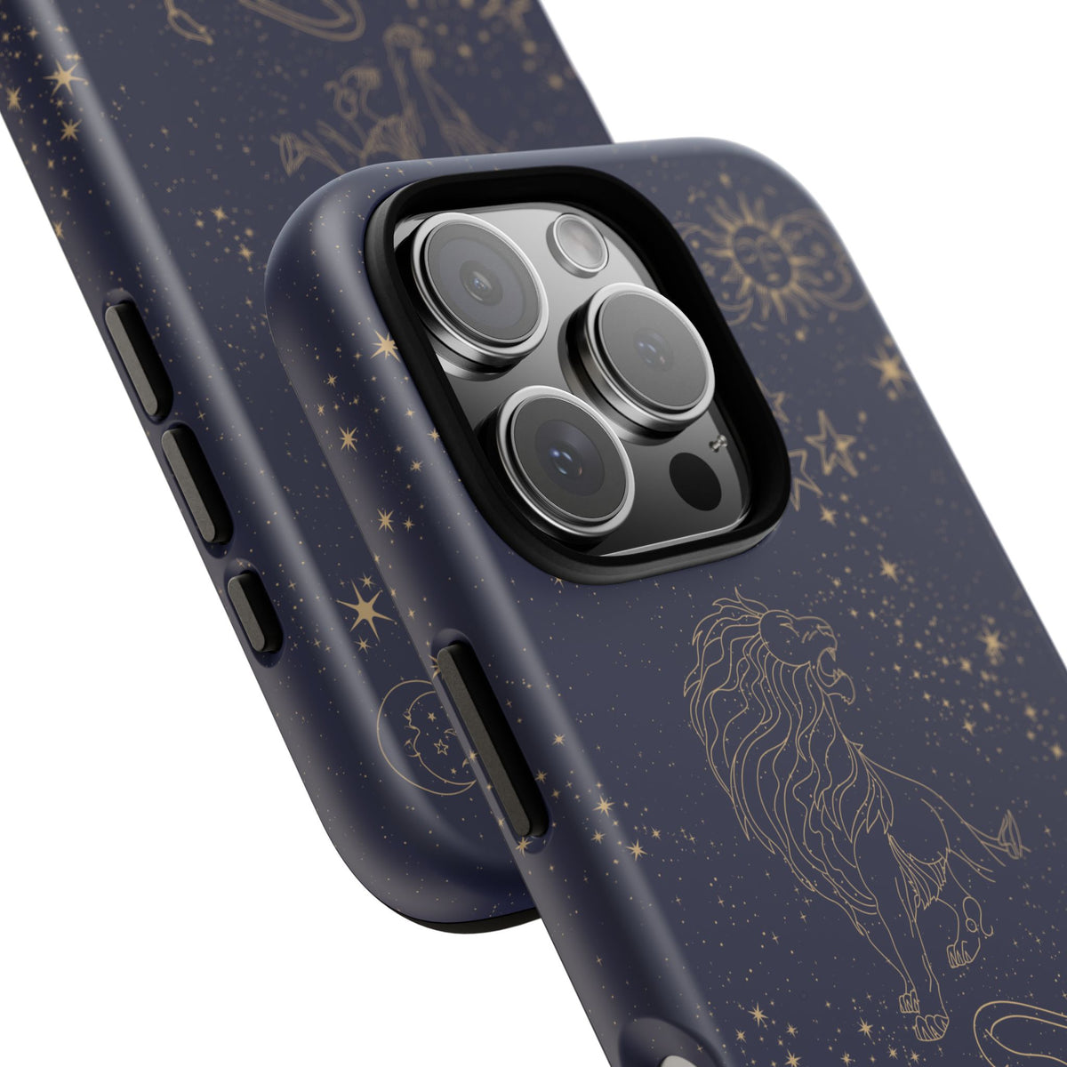 Leo Zodiac Phone Case – Navy