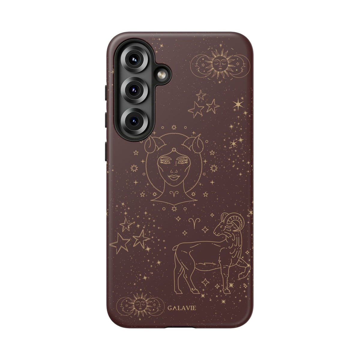 Aries Zodiac Phone Case – Chocolate